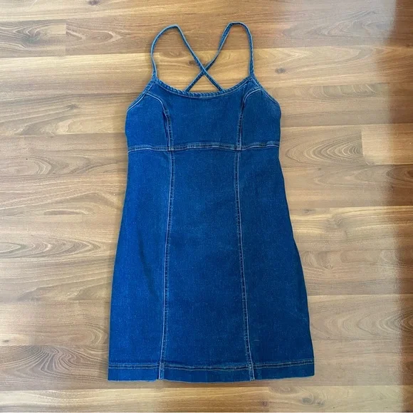 Blue Denim Dress - Picture 7 of 9